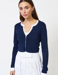 Central Park West - Brooklyn Double Layer Cardigan