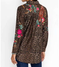 Johnny Was - Nylah Zip Up Shirt Tunic Top