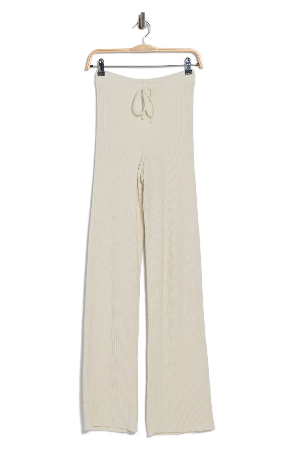 Good American - Ribbed Terry Lounge Pants