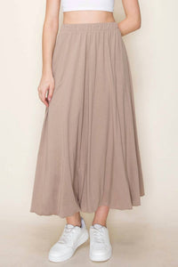 Tres Bien - Cotton Bubble Midi Skirt