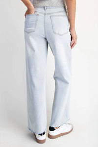 Cotierra - High Rise Wide Leg Denim Jeans