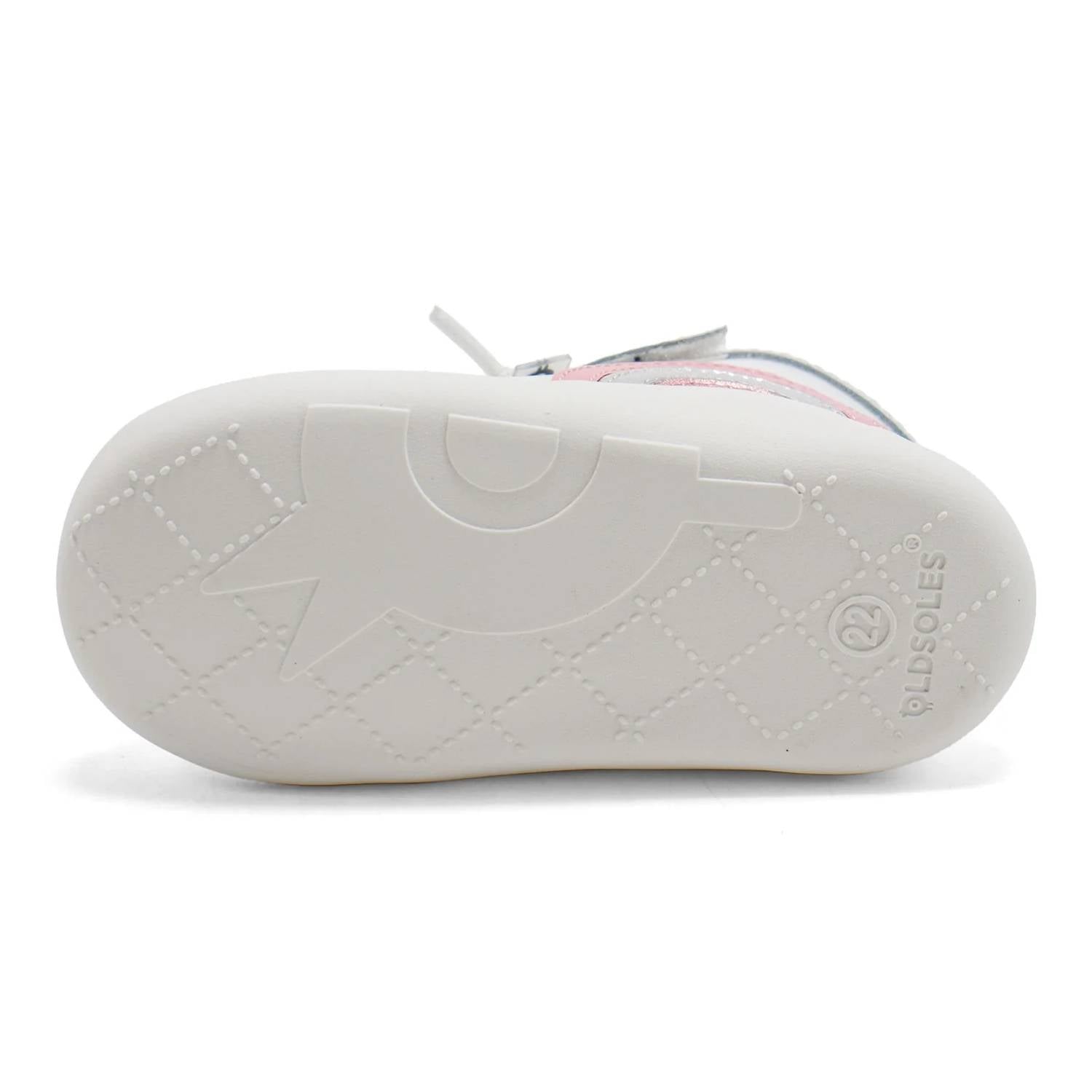 Oldsoles - Toddler's Sun Bright Leather Sneakers