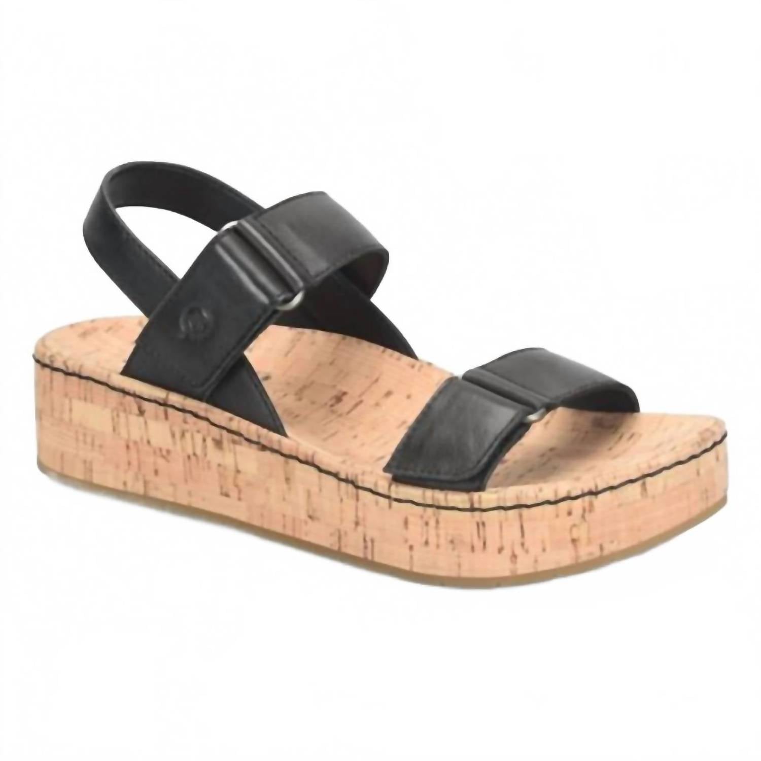 Born Women's Sloan Sandal in black - women's sandal