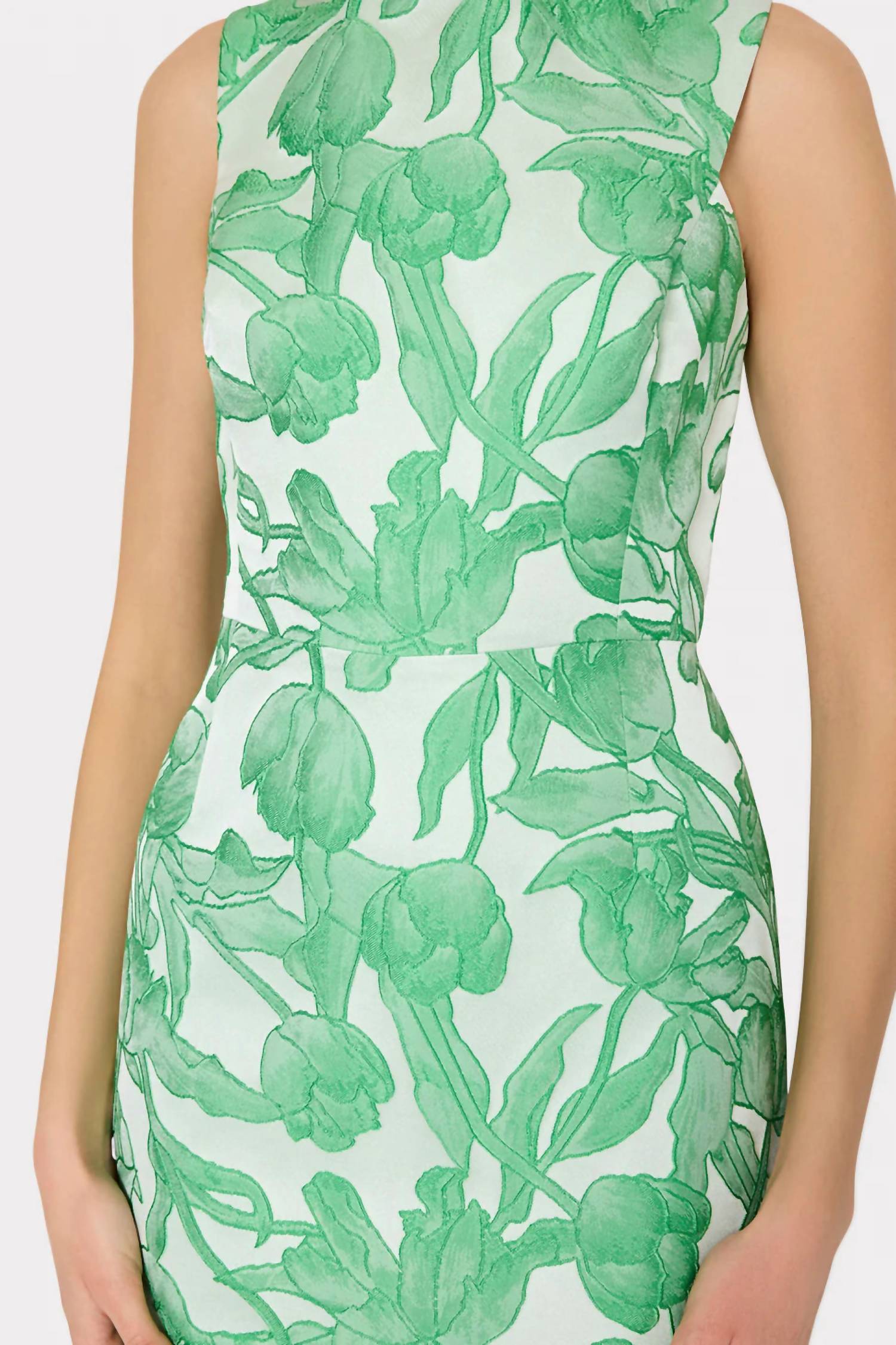 Milly - Leilani Tulip Jacquard Mini Dress