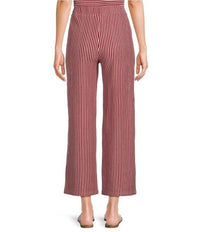 See And Be Seen - Striped Straight Leg Pants