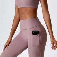 Rockstar Peach - Marni Pocket Leggings