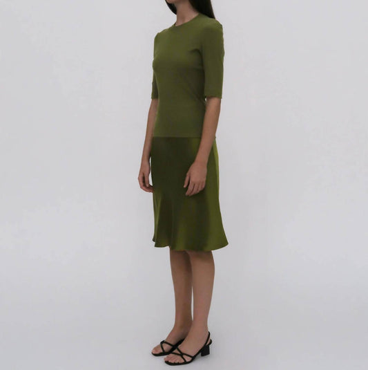 Rosetta Getty - Cropped Sleeve T-shirt