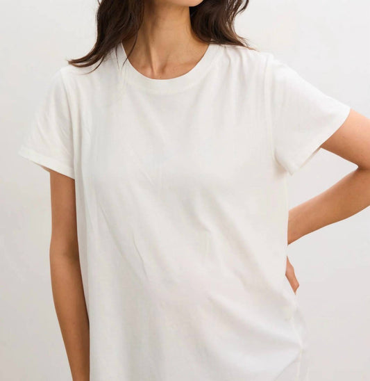 Hatch - Washed Cotton Vintage Crew Neck T Shirt