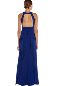 Cutout Overlay Gown