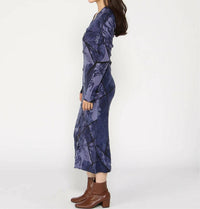 Desigual - Floral Print Mini Sweater Dress