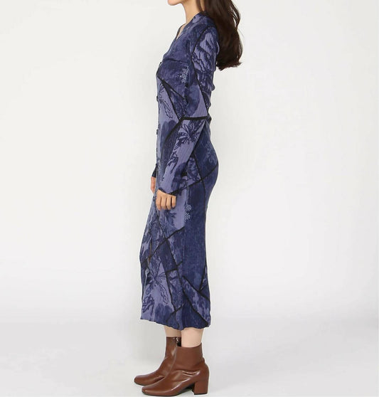 Desigual - Floral Print Mini Sweater Dress