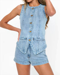 Show Me Your Mumu - Pacifica High-waisted Shorts