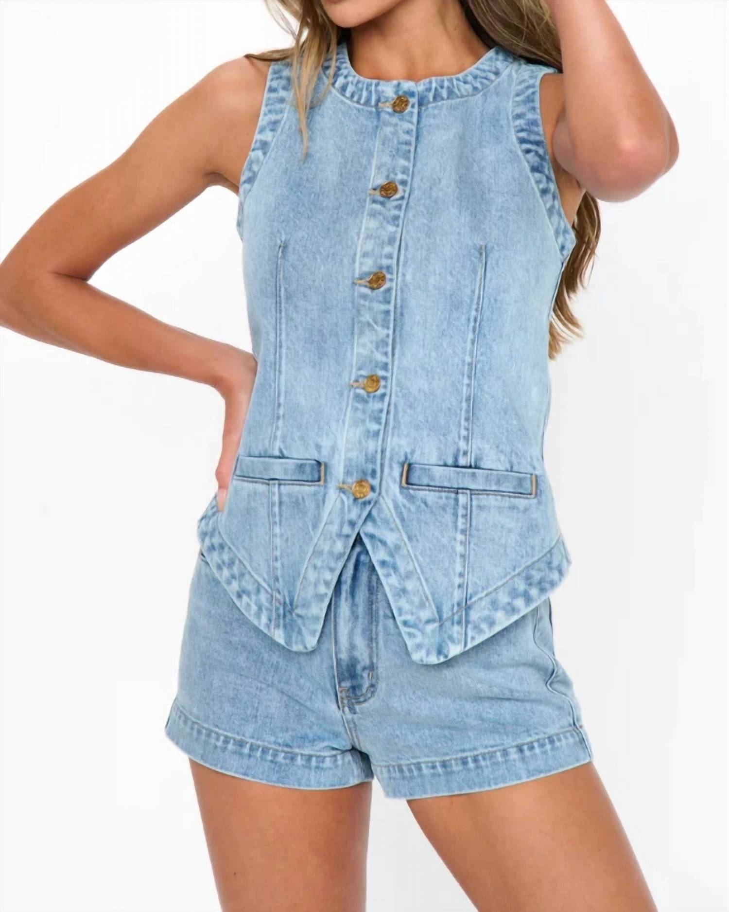 Show Me Your Mumu - Pacifica High-waisted Shorts