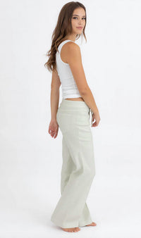 Level99 - Stretch Linen Wide Leg Pants