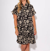 Ivy Jane - Ruffled Shirt Dress