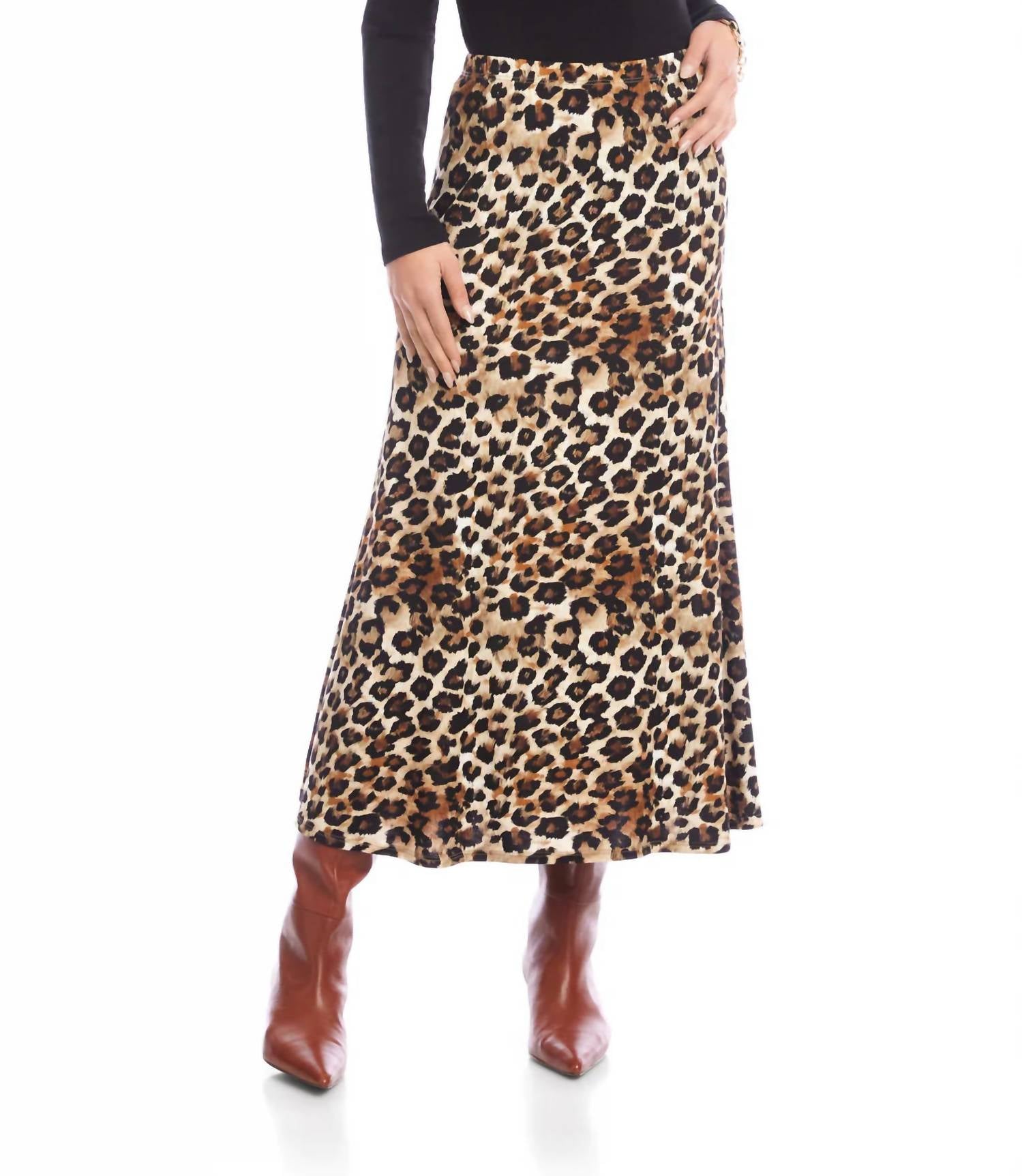 Karen Kane - Side Slit Midi Skirt
