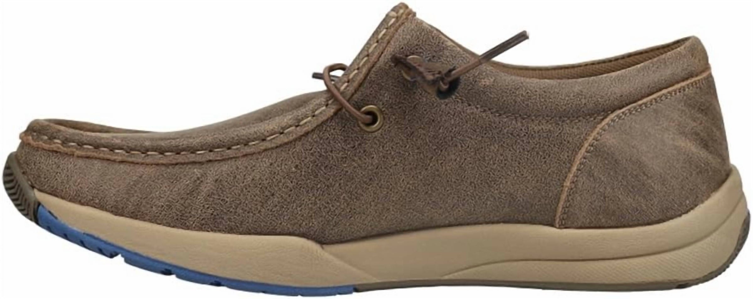 ROPER Men's Clearcut Colorpop Jogger Shoe in brown blue - men's sneaker - alternate view