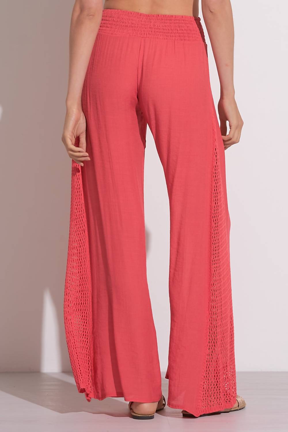 Elan - Crochet Inset Swim Cover-up Pants