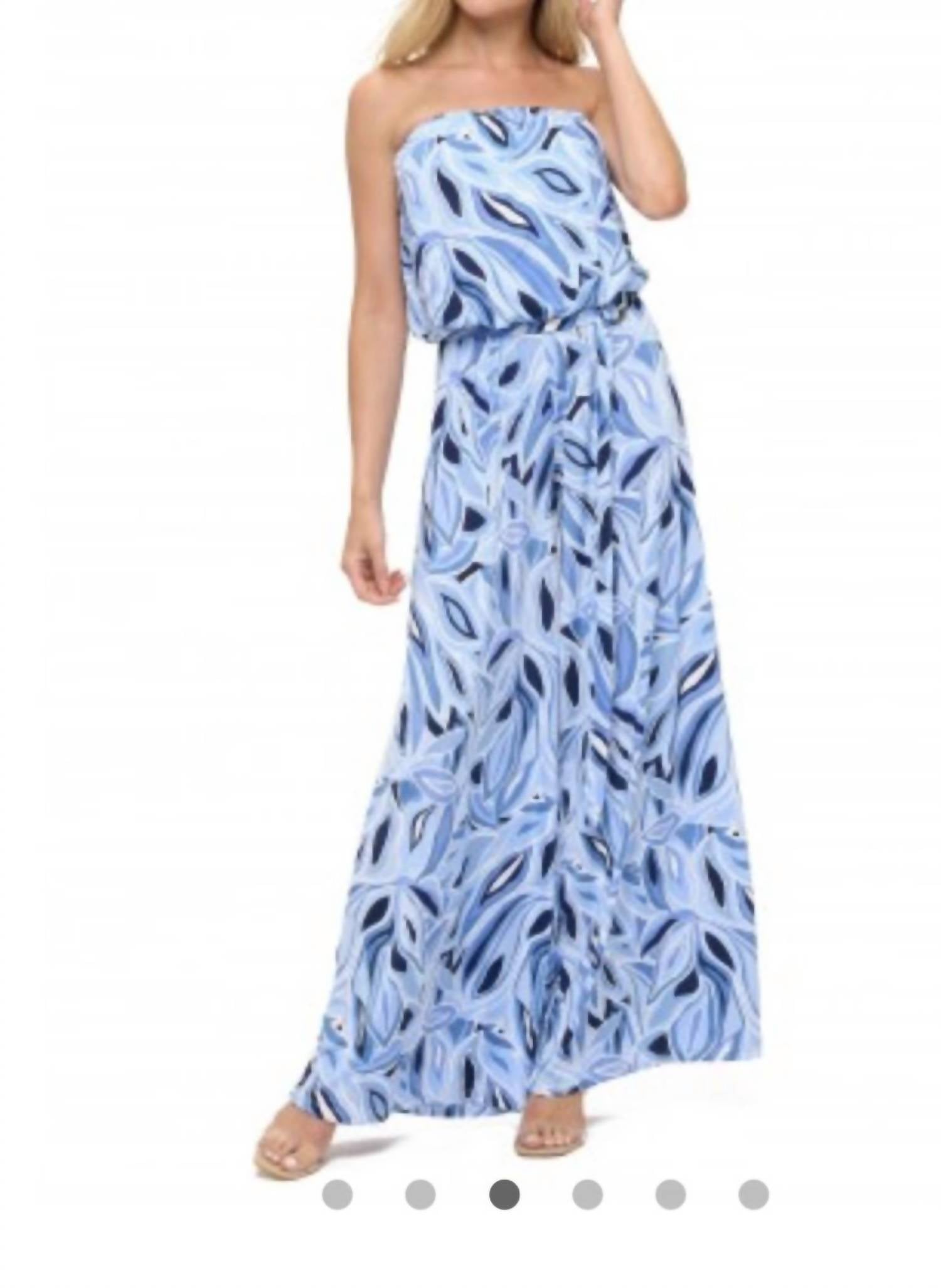 Ariella - Printed With Belt Jumpsuit