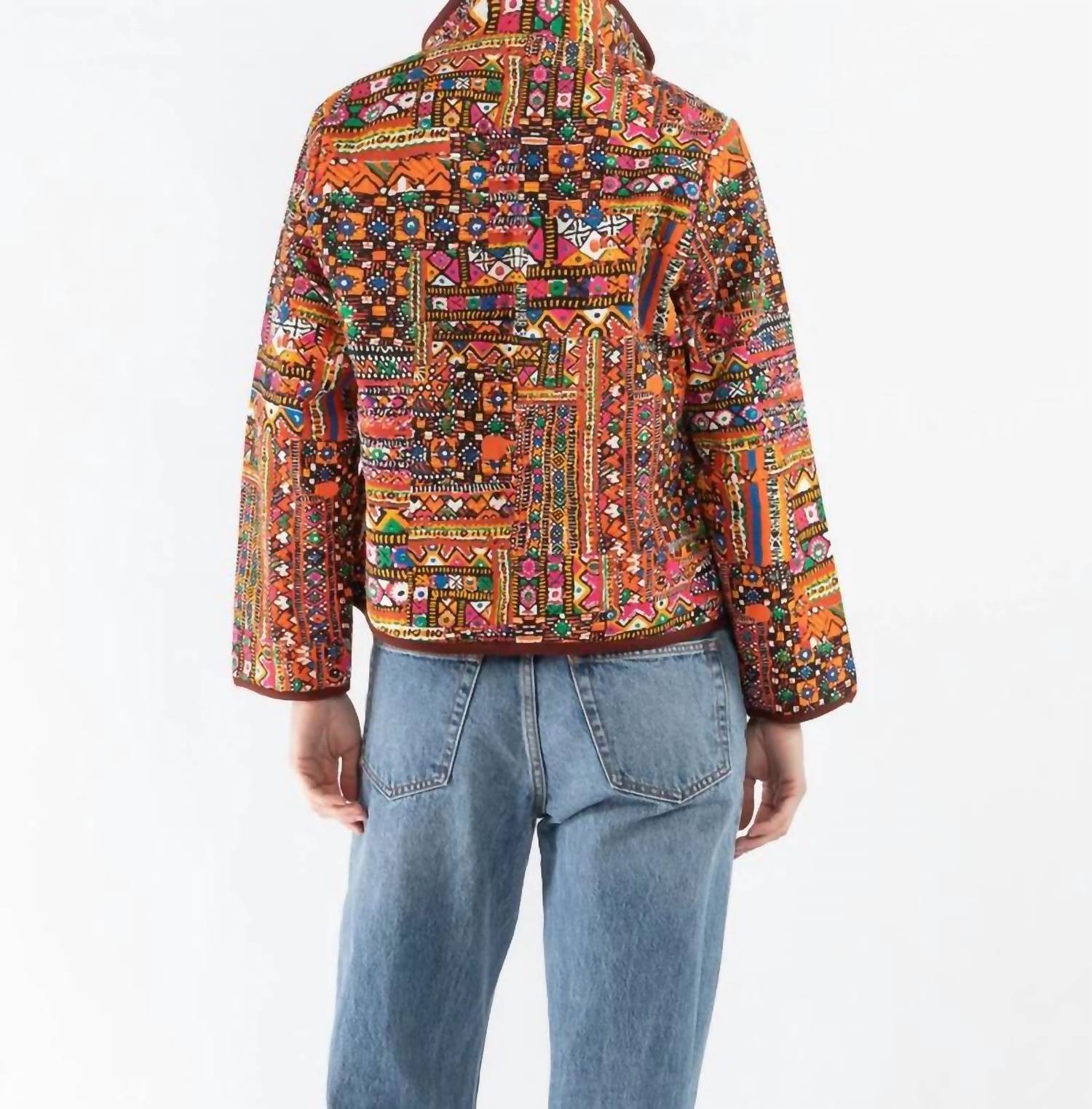 Alix Of Bohemia - Pre-loved Pasha Patchwork Cotton Jacket