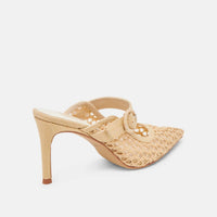 Dolce Vita - Women's Keekee Cross Hatch Raffia Heel