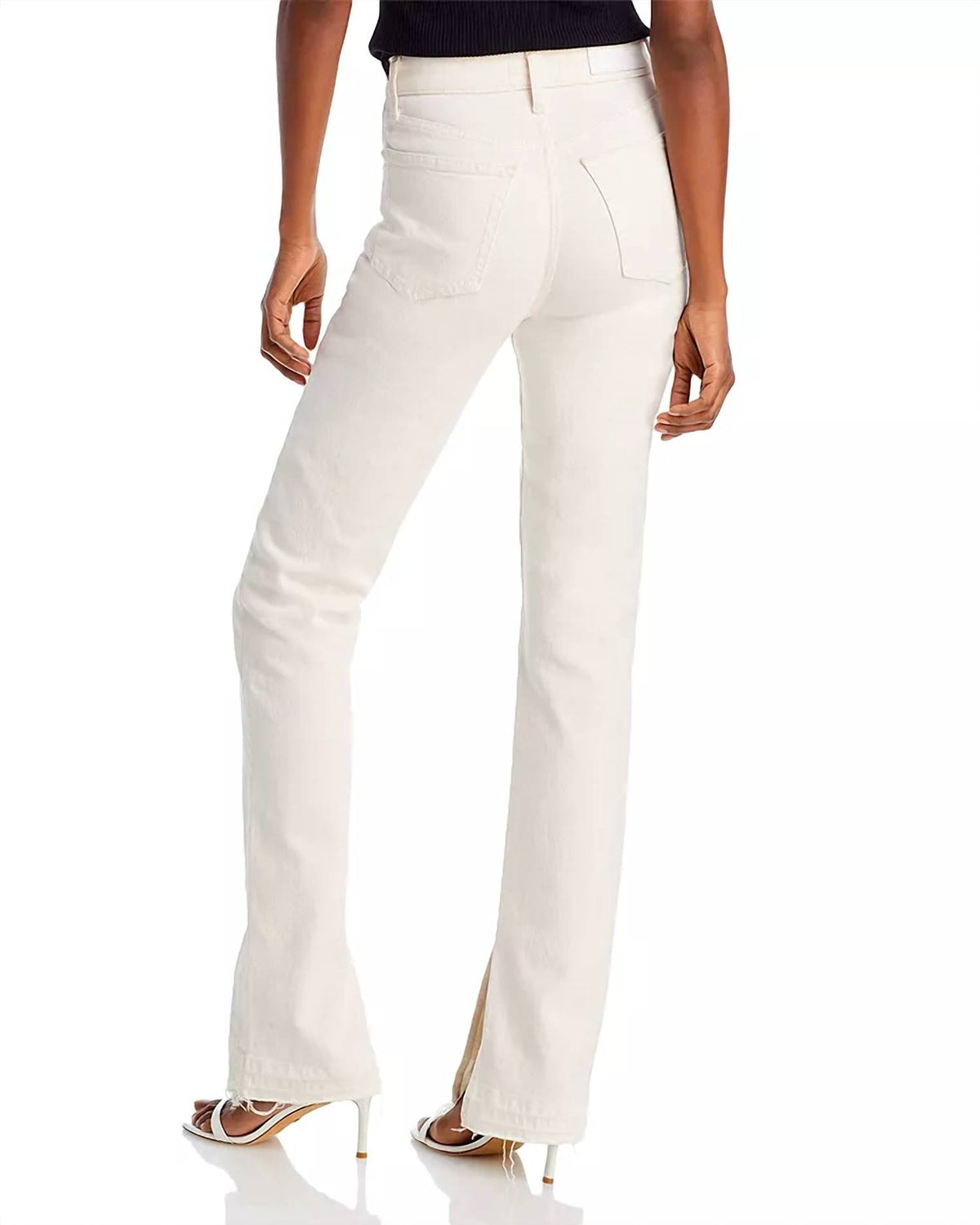 Re/Done - 70S High Rise Skinny Bootcut Jeans