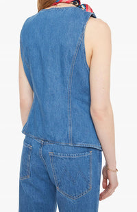 Mother The Vested Interest Vest in scoot this way - women's jacket - detail view
