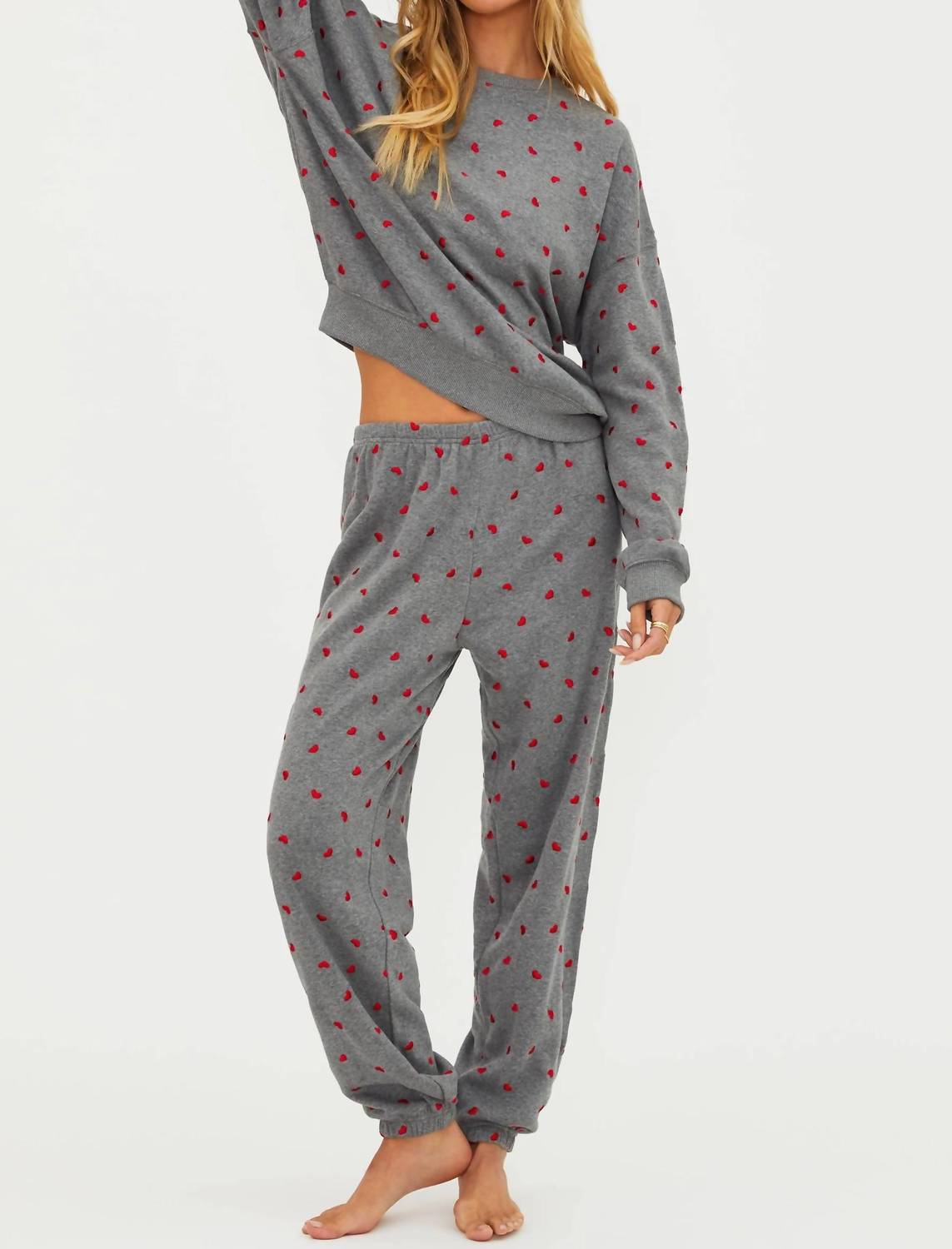 Beach Riot - Devyn Hearts Sweatshirt