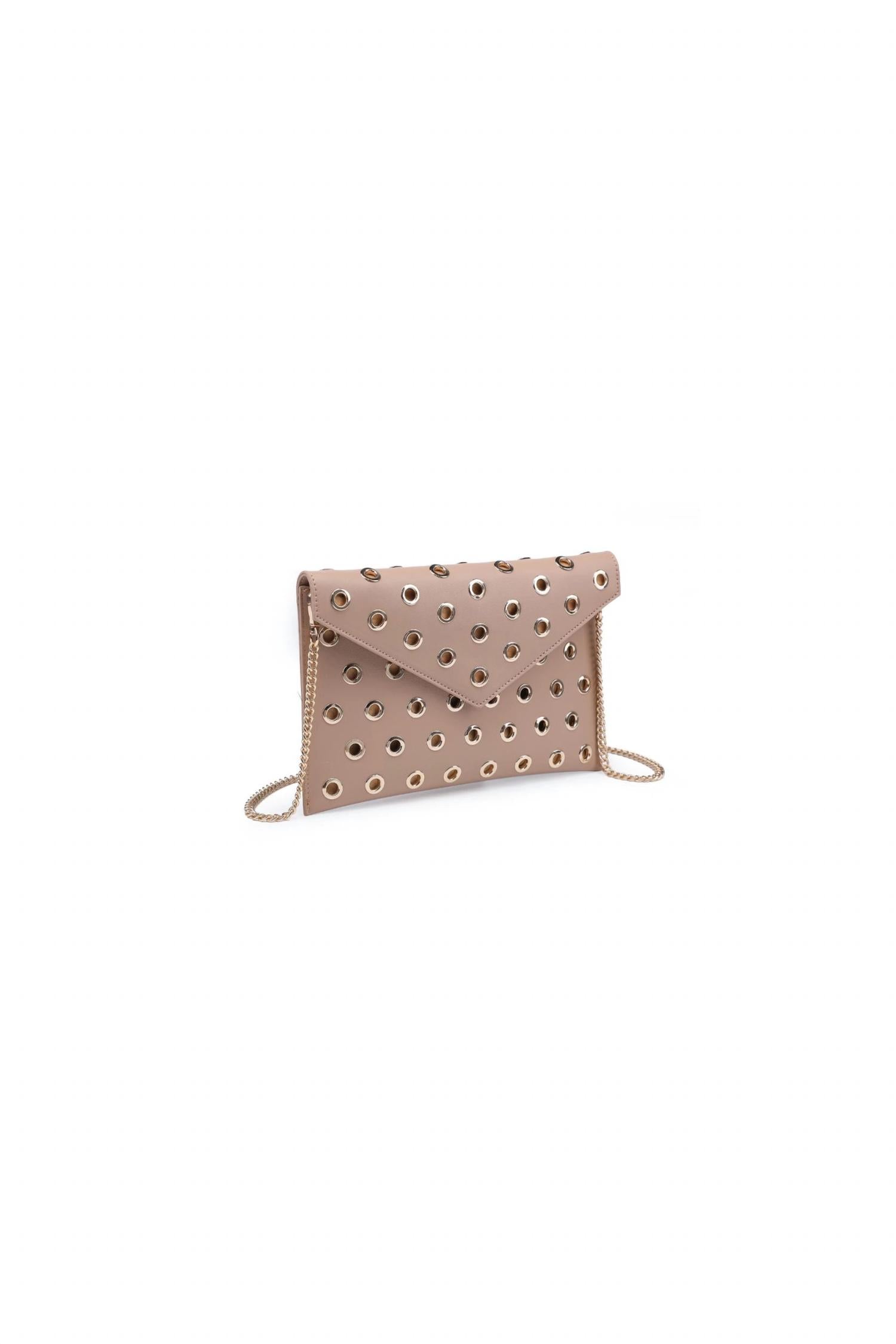 Moda Luxe - Women's Ramona Grommet Crossbody Bag