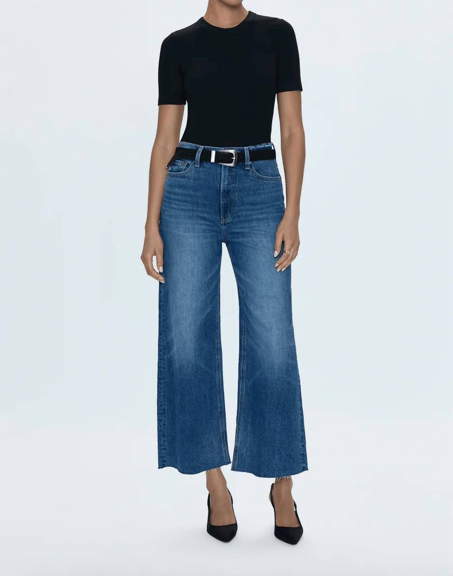 Pistola - Lana Crop High Waist Jeans