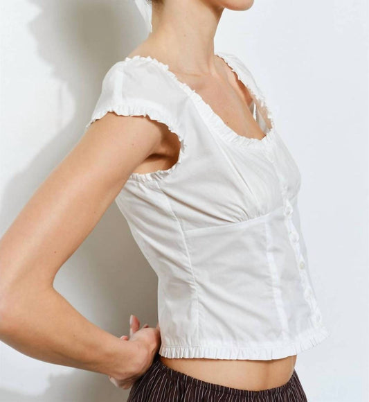 Loucia - Ingrid Ruffle Top