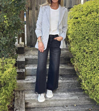 Femme Fatale - Riley Casual Pocket Blazer