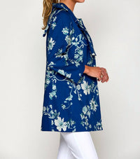 SARA CAMPBELL Sabrina Bow Jacket in mum garden - women's jacket - alternate view