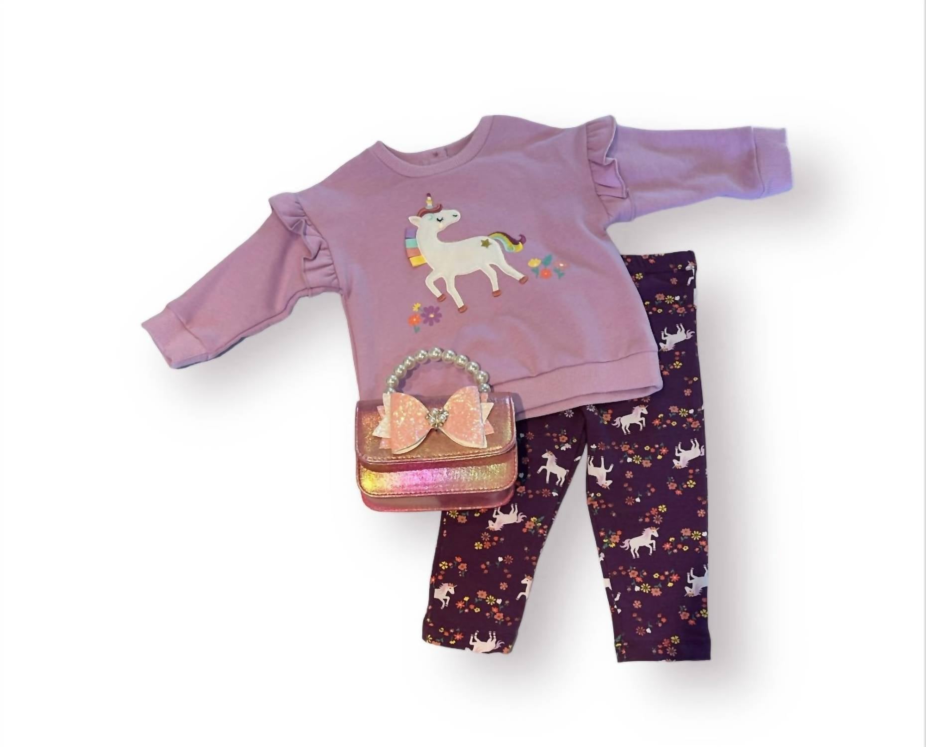 Kids Unicorn Sweatshirt Set