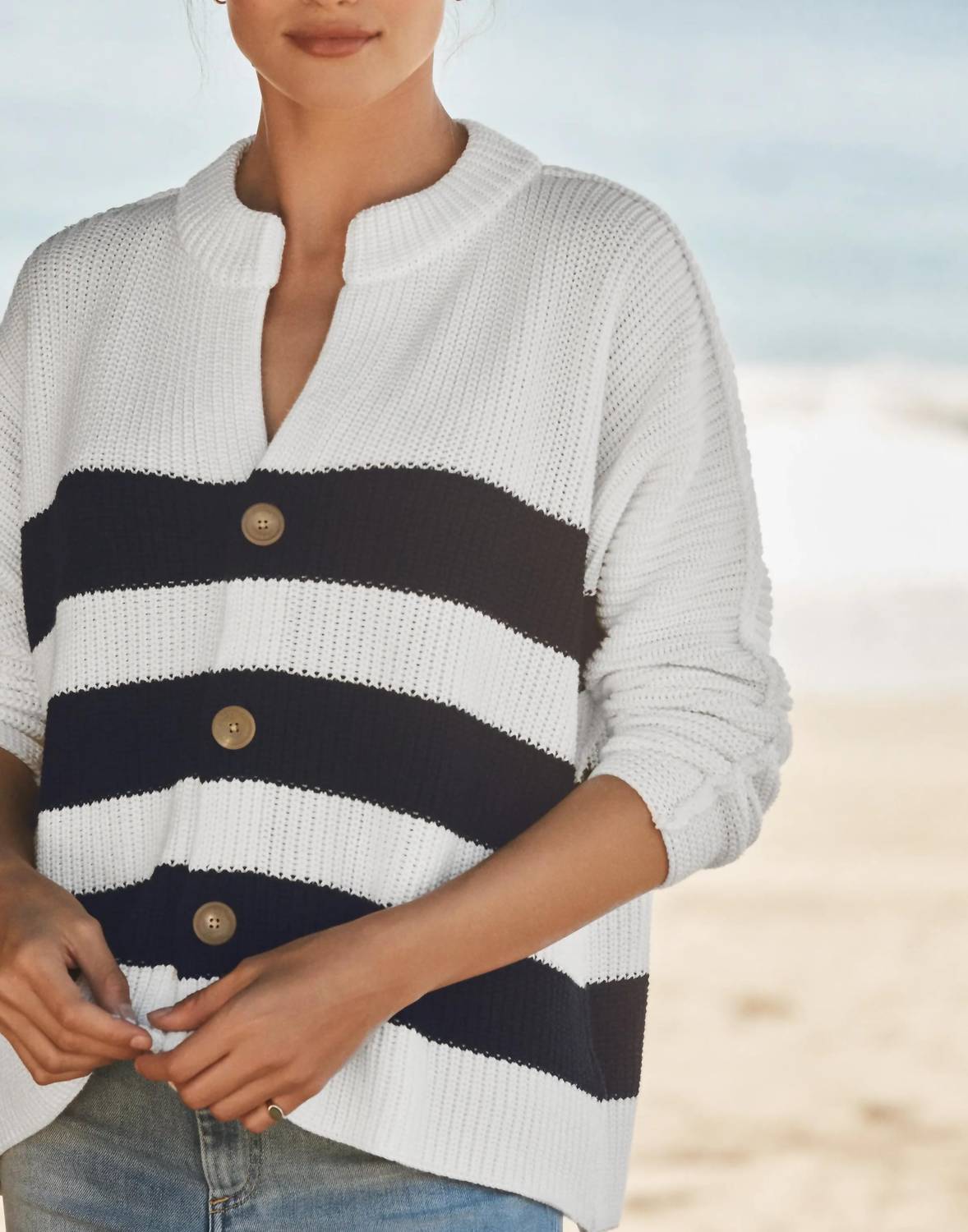 Frank & Eileen - Montecito Crew Neck Cardigan
