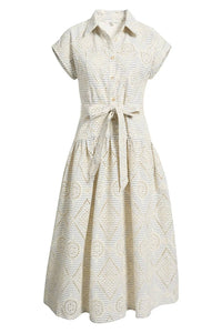 Zoe And Claire - ZENITH EYELETTE DRESS