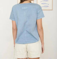 J.O.A. - Washed Exposed Seam Tee