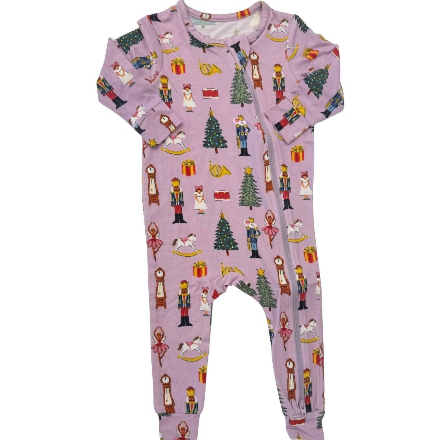 Pink Chicken - Kids Bamboo Nutcracker Romper