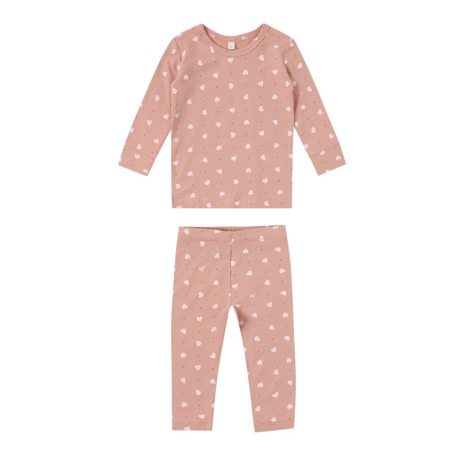 Quincy Mae - Girl's Bamboo Pajama Set