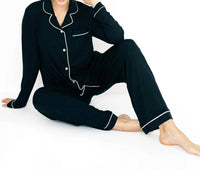 Kindred Bravely - Clea Bamboo Classic Long Sleeve Maternity & Nursing Pajamas