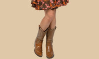 Ivy Jane - Western Wanderlust Ruffle Skirt