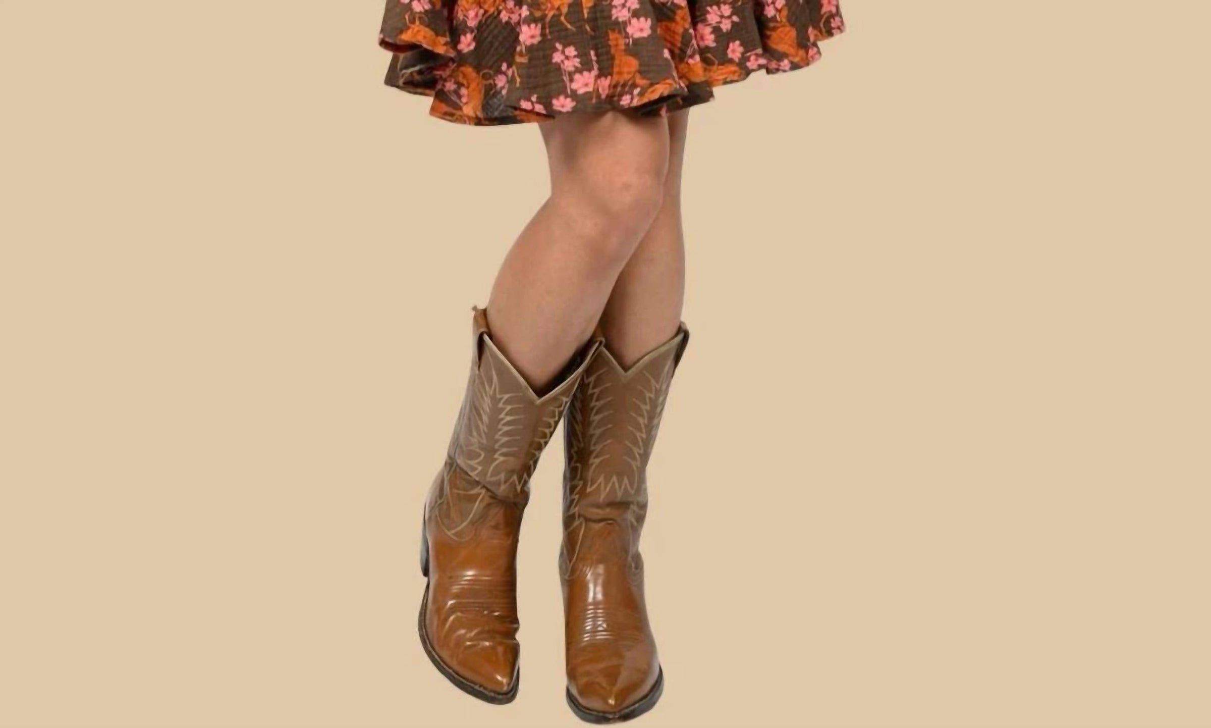 Ivy Jane - Western Wanderlust Ruffle Skirt