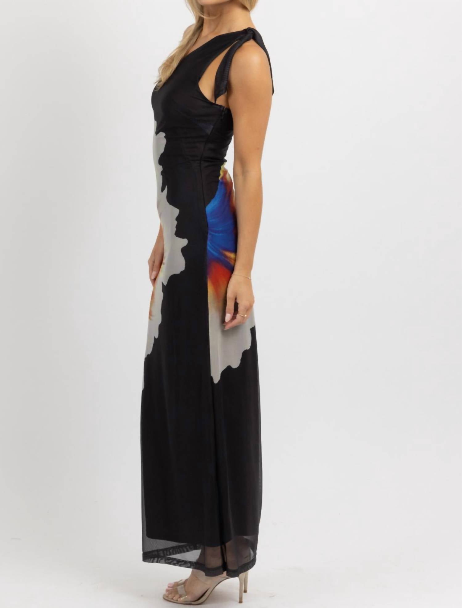 One & Only - JACINTA MESH MAXI DRESS