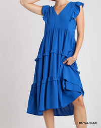 Umgee - Ruffle Tiered Midi Dress