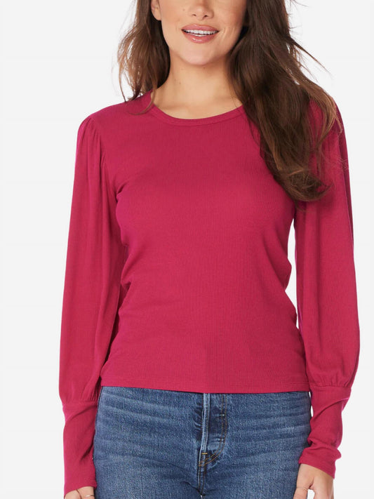 Bobi - Long Sleeve Crewneck Tee