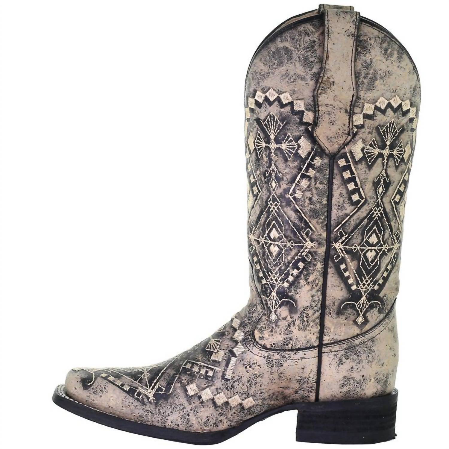 Circle G - Women's Embroidered Square Toe Boots