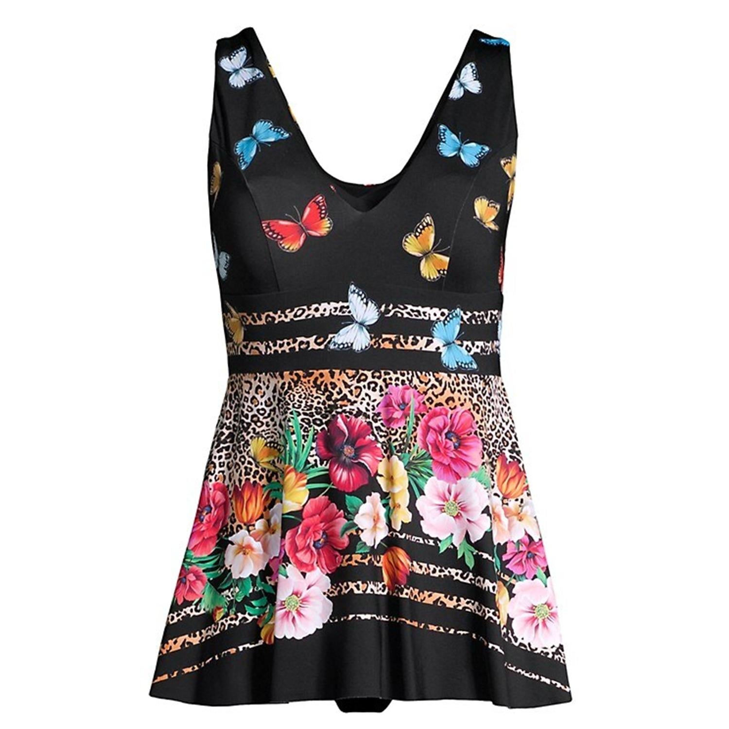 Johnny Was - Mari V-Neckline Skirted One Piece