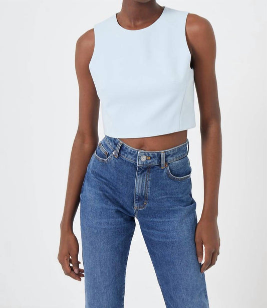 WHISPER SLEEVELESS CROP TOP