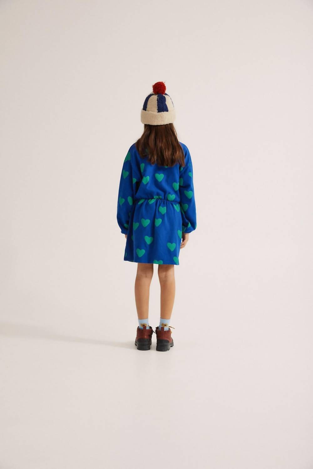 The Campamento - Hearts Long Sleeves Dress