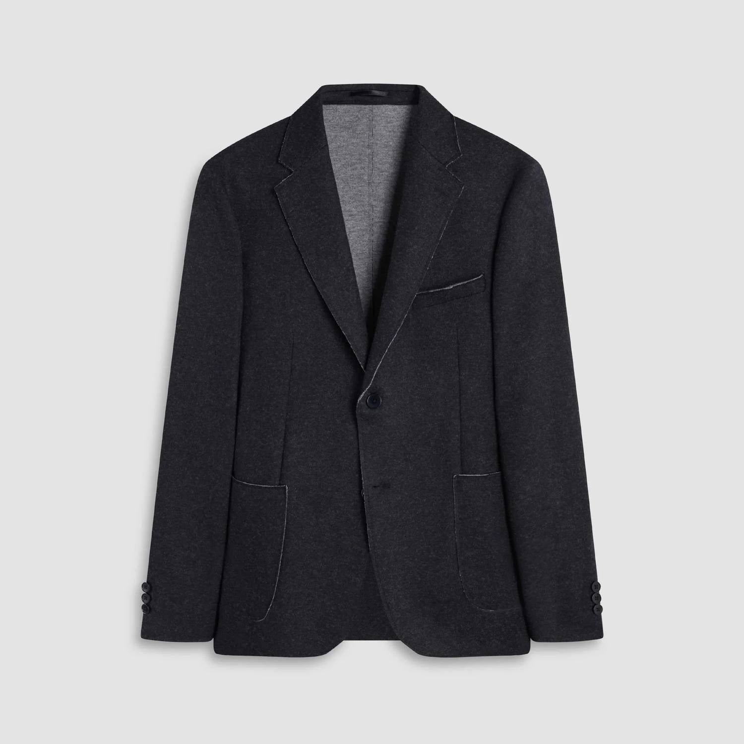 Bugatchi Uomo - Laser Cut Heather Two-button Blazer